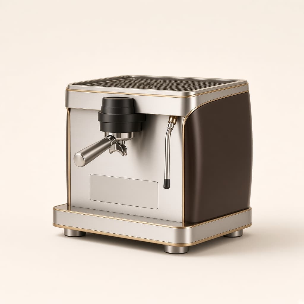 Concept Kitchorra Signature en trois-quarts, grille supérieure et buse vapeur.